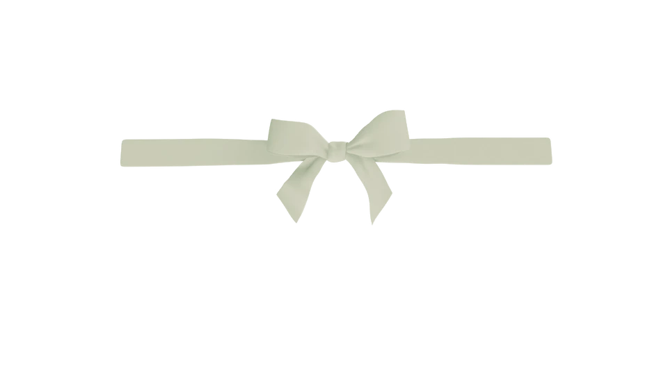 Sage Soirée silk ribbon