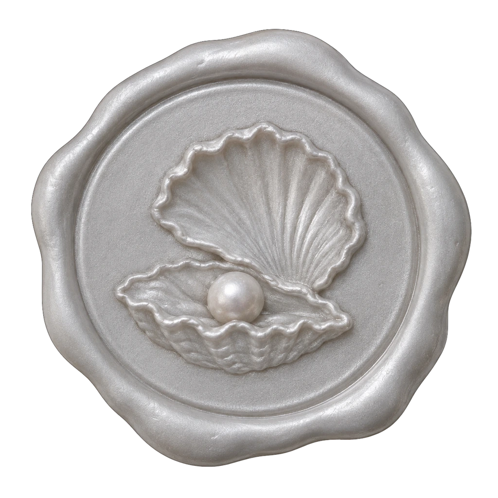 Pearlwater Coast wax seal