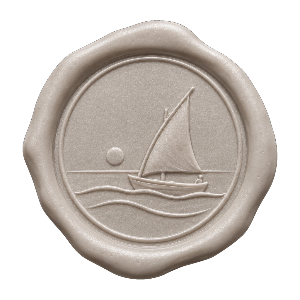 Pearlwater Coast wax seal
