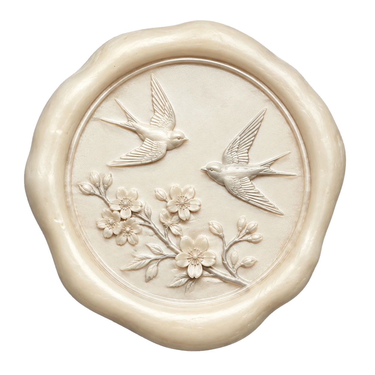 Porcelain Garden wax seal
