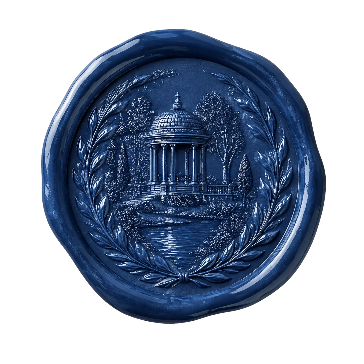Porcelain Garden wax seal