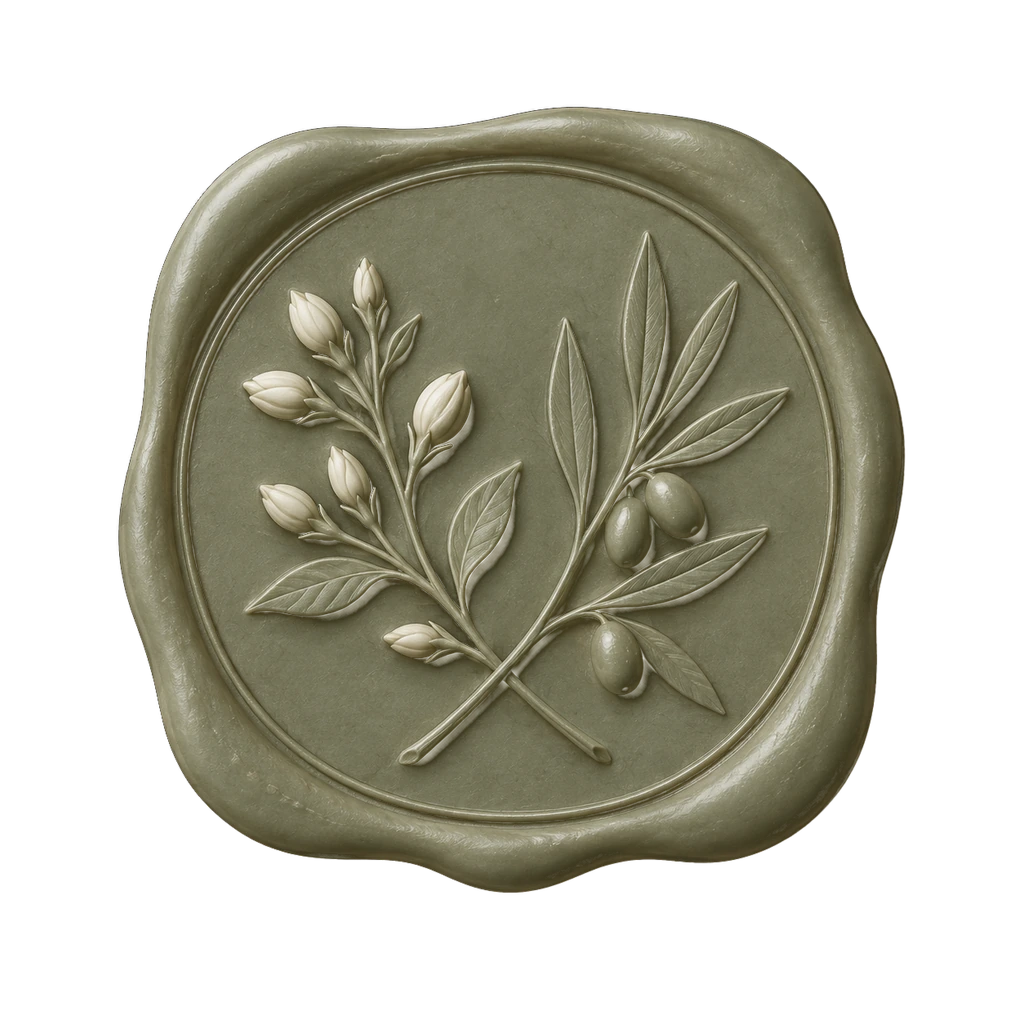Sage Soirée wax seal